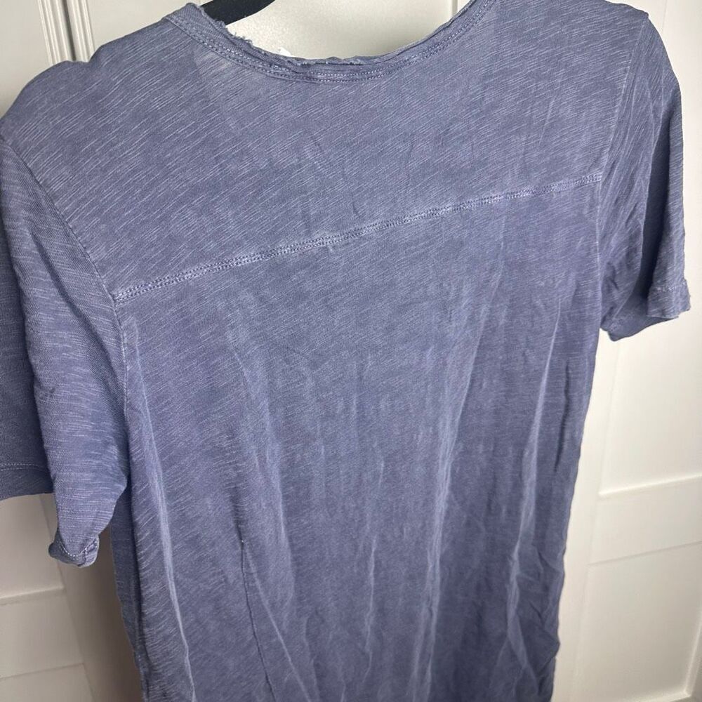 Wilt (MSRP $160) Shifted Pocket Tee Tunic in Blue Small (w1) - Picture 8 of 11